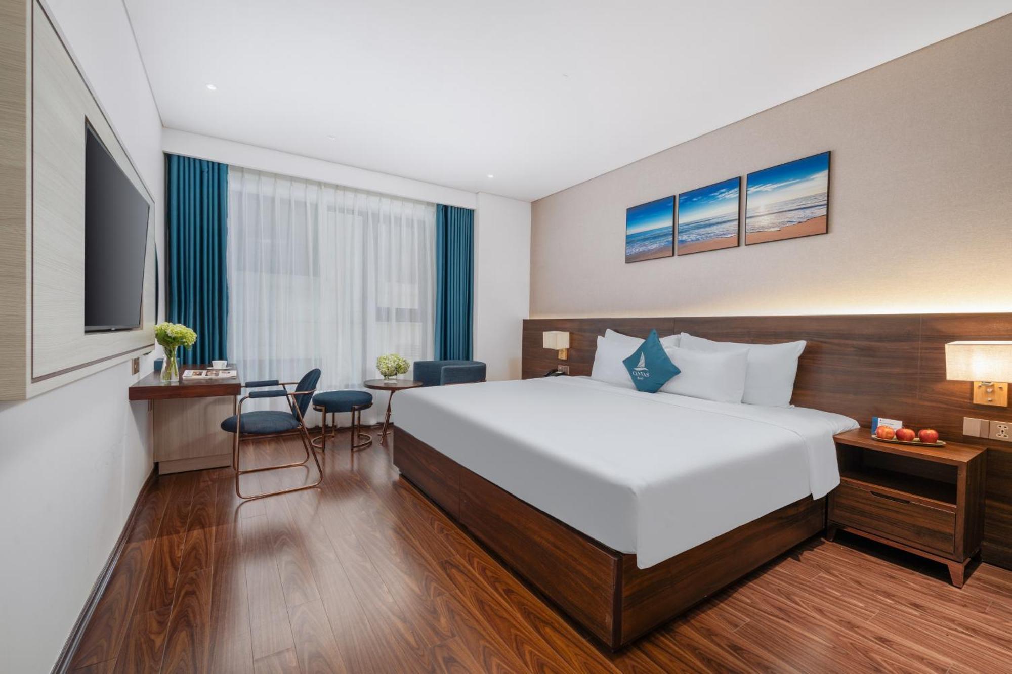 Canvas Danang Beach Hotel Buitenkant foto