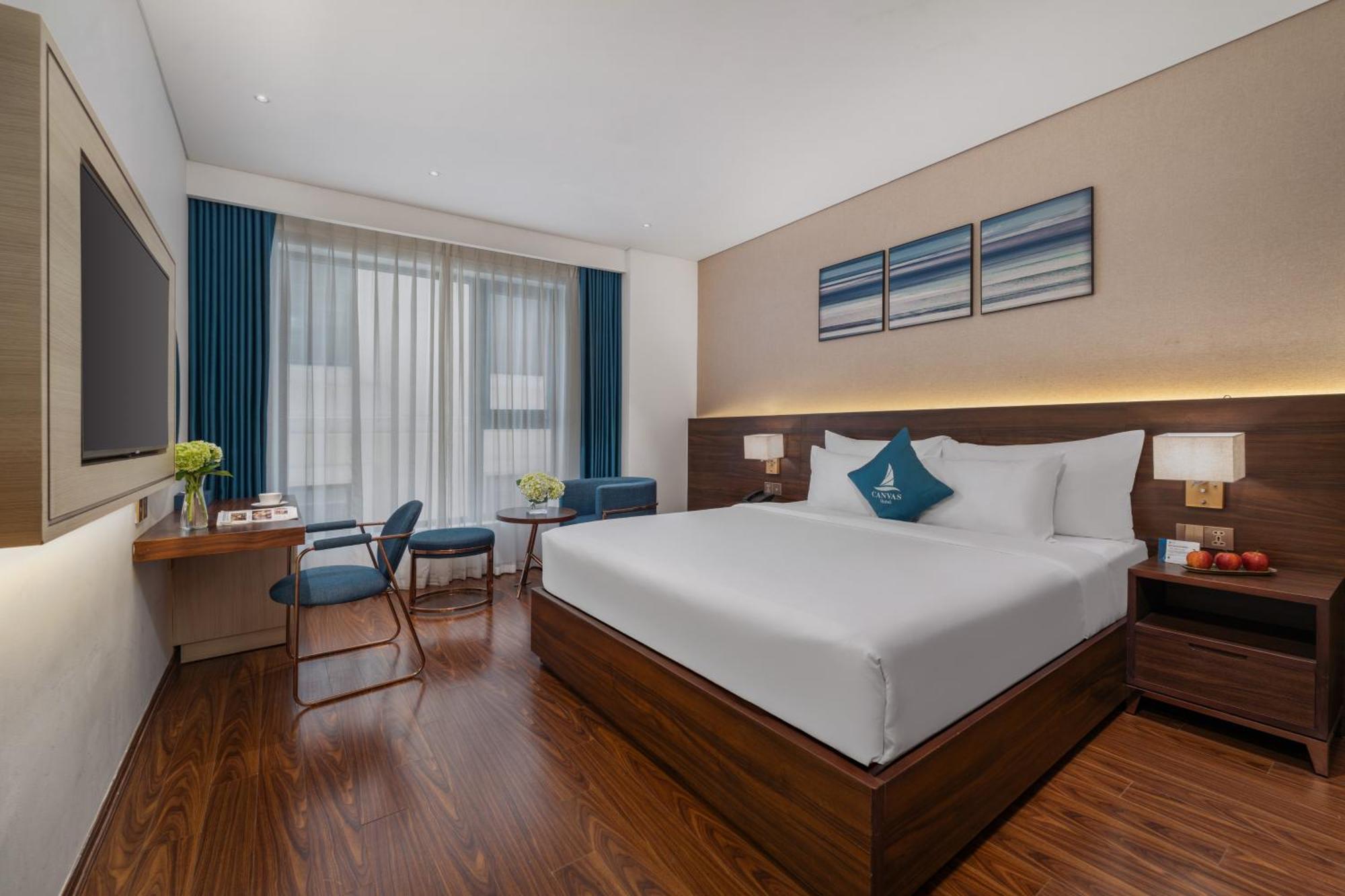 Canvas Danang Beach Hotel Buitenkant foto